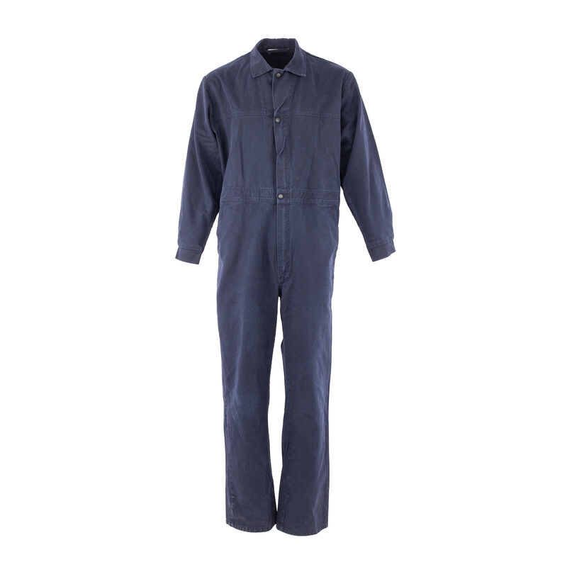Dutch Navy Blue Coveralls w/ Zipper & Snap Buttons | Issued, , large image number 0